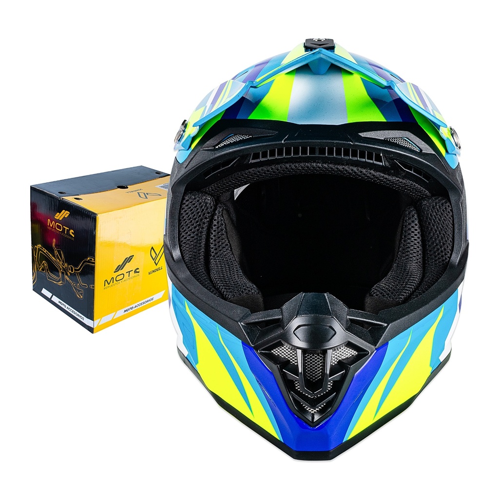 CASCO CROSS MERCURY AZUL TALLA "L" VENDELL MOD. 216 CROSS 