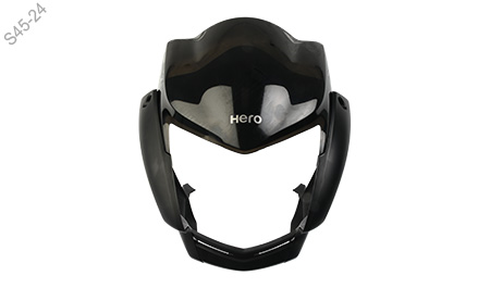 CUBIERTA FRONT NEGRO MATE