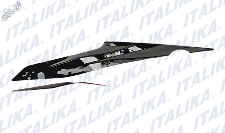 JUEGO ETIQUETAS CUBIERTA TRAS IZQ