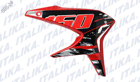 CUBIERTA TANQUE DER ROJO NEGRO