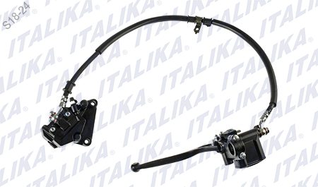 SISTEMA FRENO DEL CALIPER NEGRO