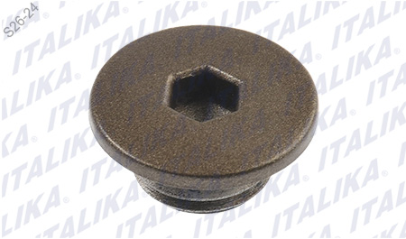 TAPON INSPECCION DORADO