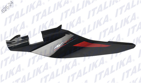 CUBIERTA TRAS DER NEGRO ROJO