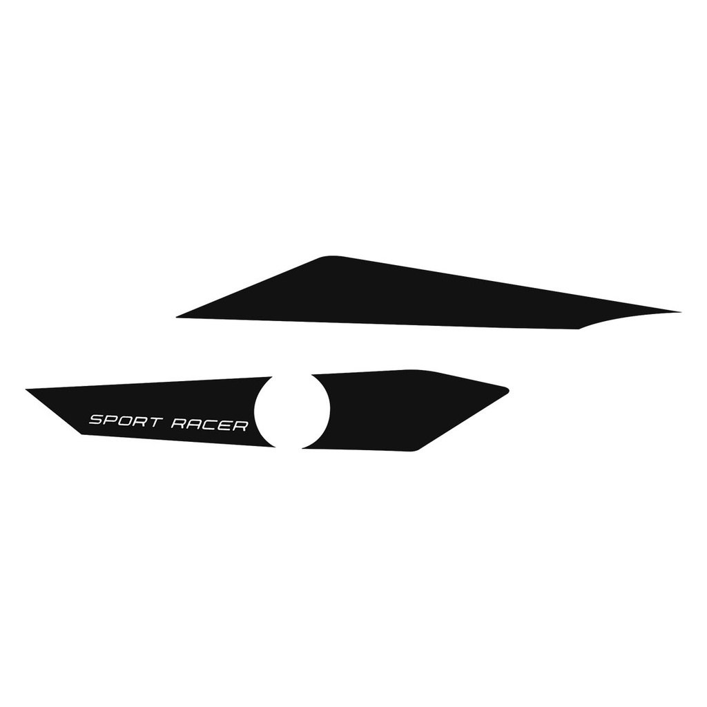 ETIQUETA CUBIERTA LAT TRAS IZQ NEGRO