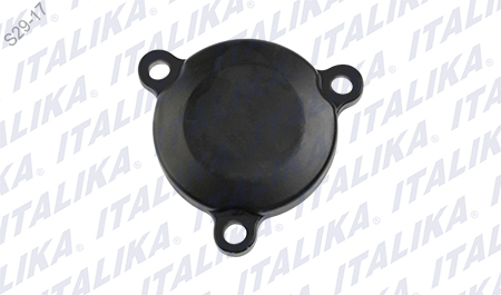 CUBIERTA FILTRO ACEITE NEGRO