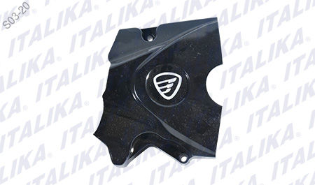 CUBIERTA CARTER TRAS IZQ NEGRO