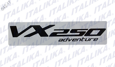 ETIQUETA VX250 ADVENTURE