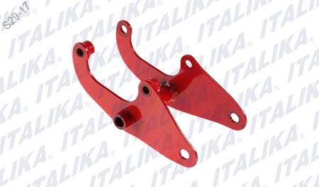 PLACA SOPORTE MOTOR FR ROJO