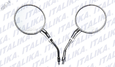 JUEGO DE ESPEJOS CROMADOS