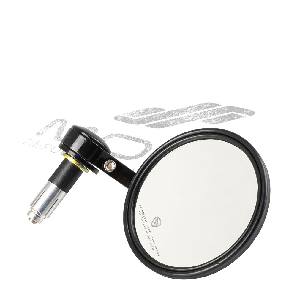 ESPEJO IZQ NEGRO MATE