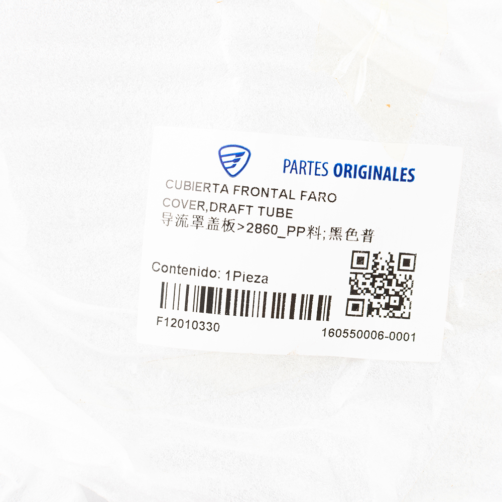 CUBIERTA FRONTAL FARO