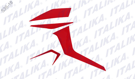 ETIQUETA CUB INF IZQ ROJO