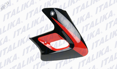 CUBIERTA DER TANQUE NEGRO/ROJO