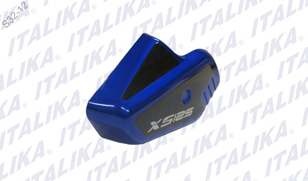 CUBIERTA HORQUILLA DER NEGRO AZUL