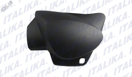 CUBIERTA LAT IZQ NEGRA MATE