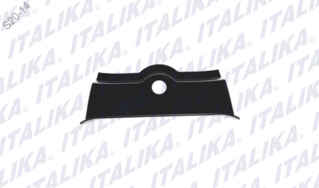 CUBIERTA CERRADURA ASIENTO NEGRO