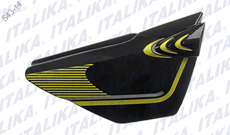 CUBIERTA DER NEGRO AMARILLO