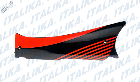 CUBIERTA LAT IZQ NARANJA NEGRO