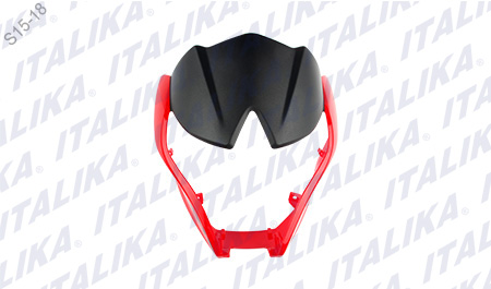 CUBIERTA FR ROJO Z NEGRO MATE