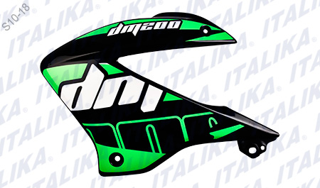 CUBIERTA TANQUE COMB IZQ VERDE NEGRO