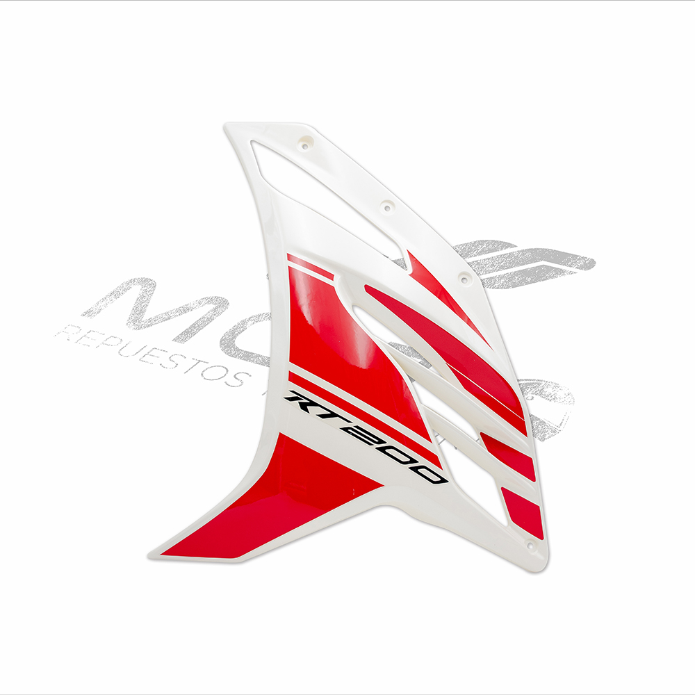 CUBIERTA DEL IZQ SUP BLANCO ROJO