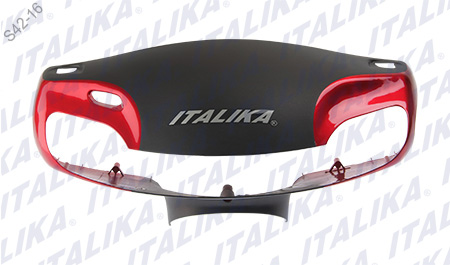 CUBIERTA FR MANUBRIO ROJO NEGRO