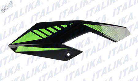 CUBIERTA FARO IZQ NEGRO VERDE