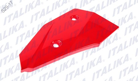 CUBIERTA SPOILER INF IZQ ROJO