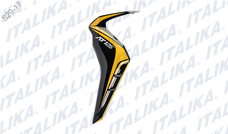 CUBIERTA DEL IZQ NEGRO AMARILLO