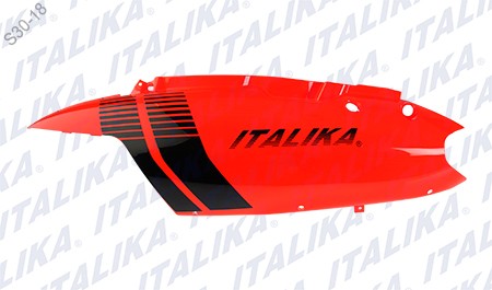 CUBIERTA TRAS IZQ NARANJA NEGRO