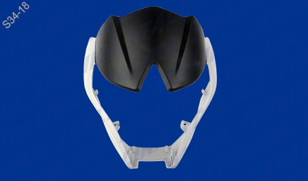 CUBIERTA FR BLANCO NEGRO MATE