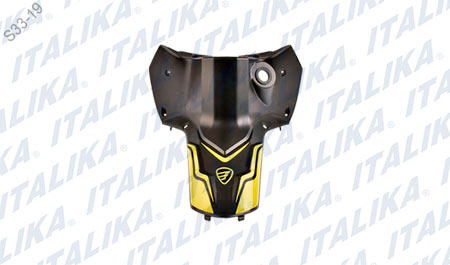 CUBIERTA MEDIA NEGRO AMARILLO