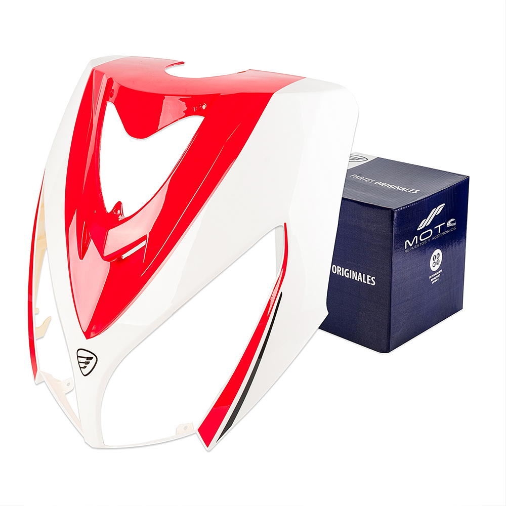 CUBIERTA FR BLANCO ROJO