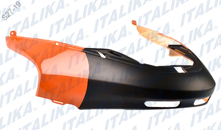 CUBIERTA FR INF NEGRO MATE NARANJA