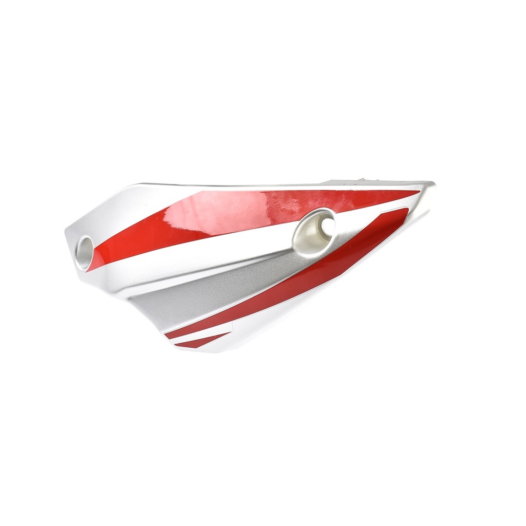 CUBIERTA INF SPOILER IZQ PLATA ROJO