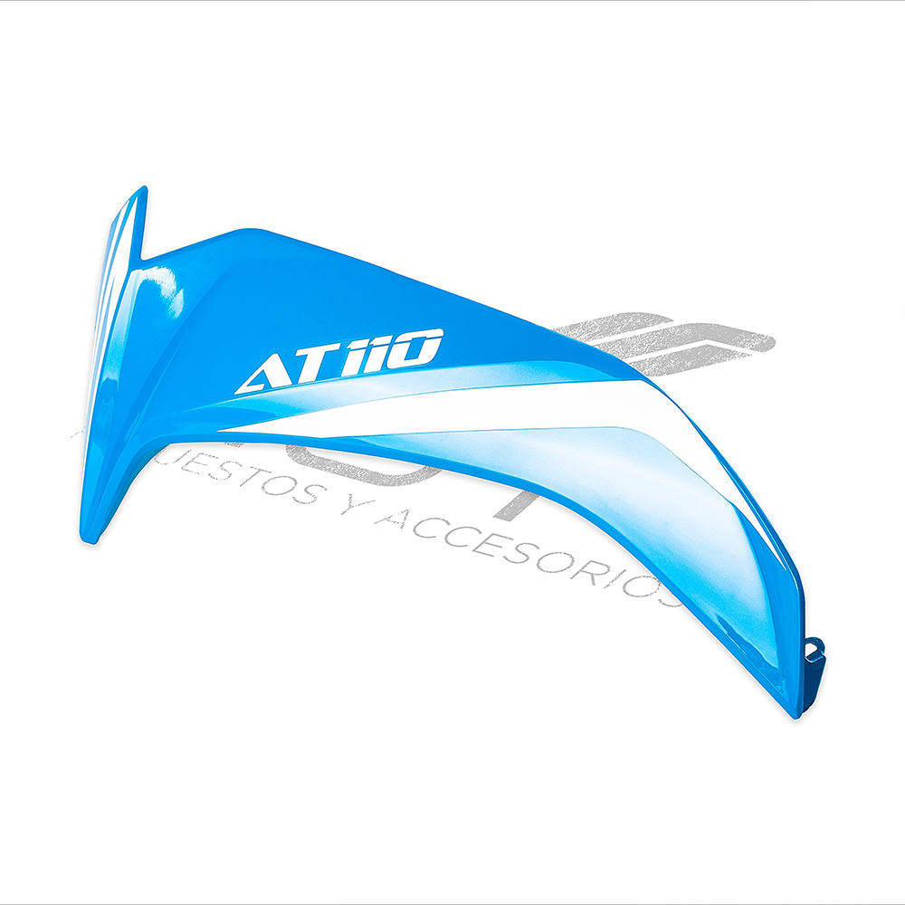 CUBIERTA DEL IZQ AZUL PERLADO BLANCO