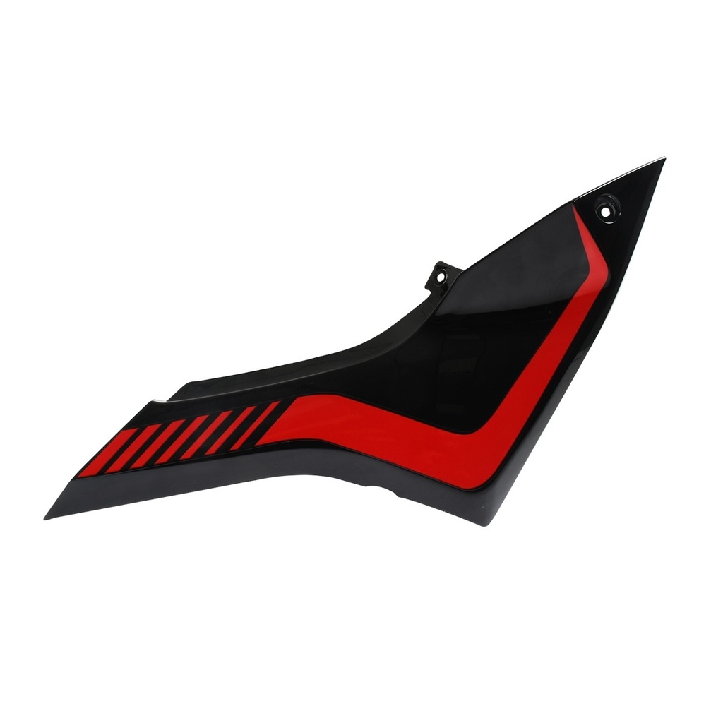 CUBIERTA LAT IZQ NEGRO ROJO