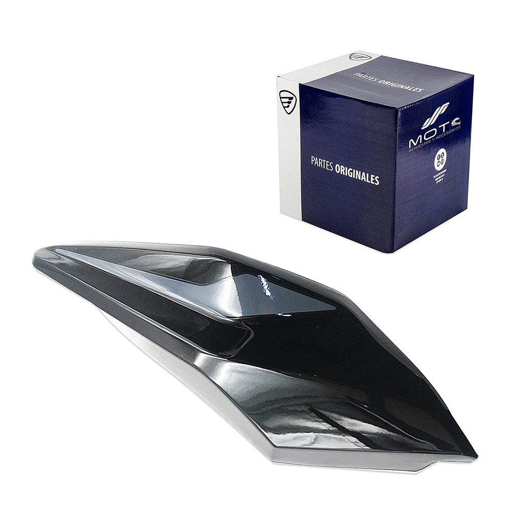 CUBIERTA FARO IZQ NEGRO