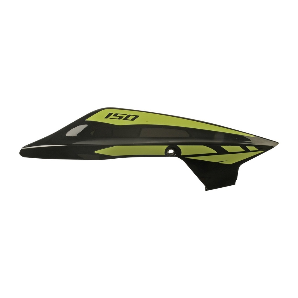 CUBIERTA COLA IZQ NEGRO AMARILLO