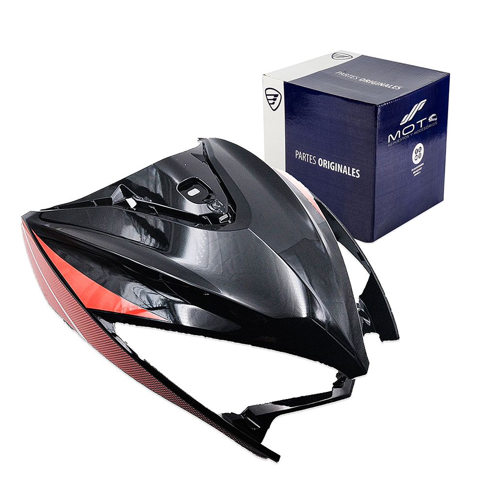 PANEL FRONT NEGRO NARANJA