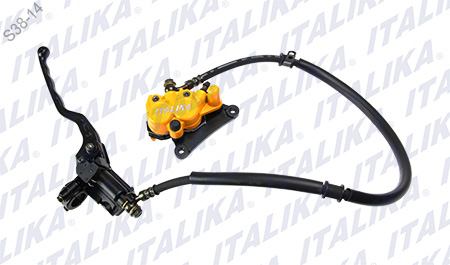 SISTEMA FRENO DEL CALIPER AMARILLO CON L