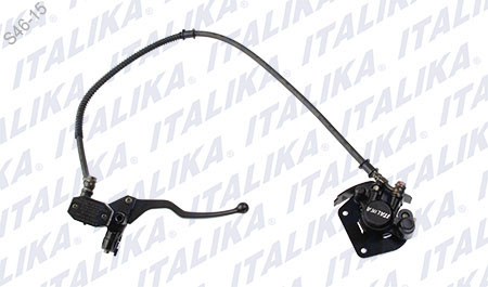 SISTEMA FRENO DEL CALIPER NEGRO