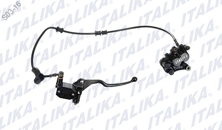 SISTEMA FRENO DEL CALIPER NEGRO CON LOGO