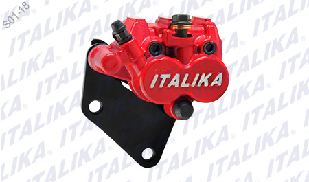 CALIPER FRENO DEL ROJO CON LOGO
