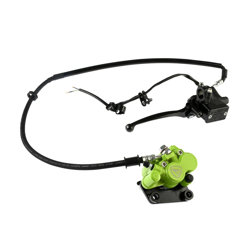 SISTEMA FRENO DEL CALIPER VERDE CON ISOT