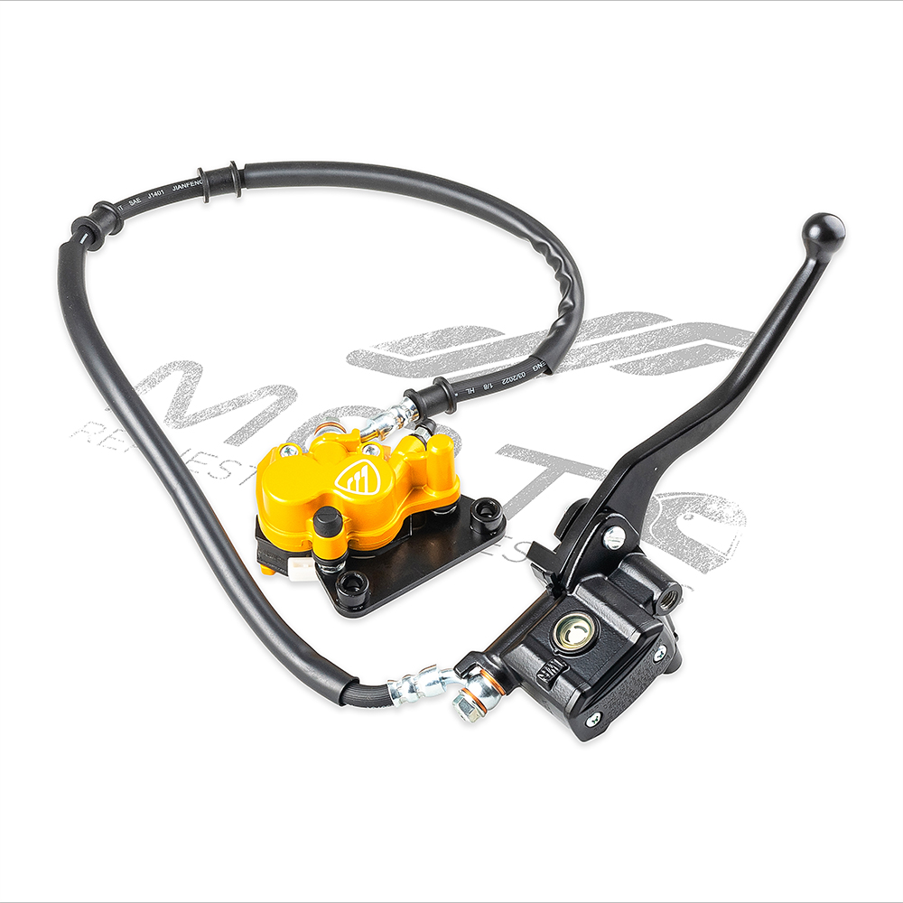 SISTEMA FRENO DEL AMARILLO CON ISOTIPO