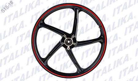 RIN DEL NEGRO FILO ROJO Z