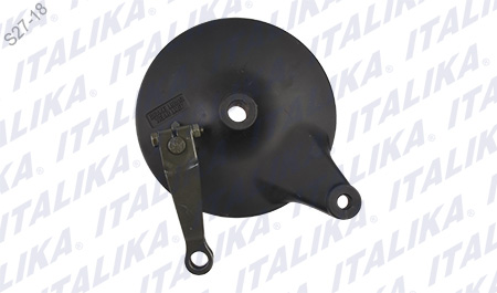 CONJUNTO FRENO TRAS NEGRO MATE