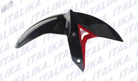 SALPICADERA DEL NEGRA ROJA