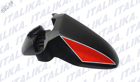 SALPICADERA DEL NEGRO NARANJA